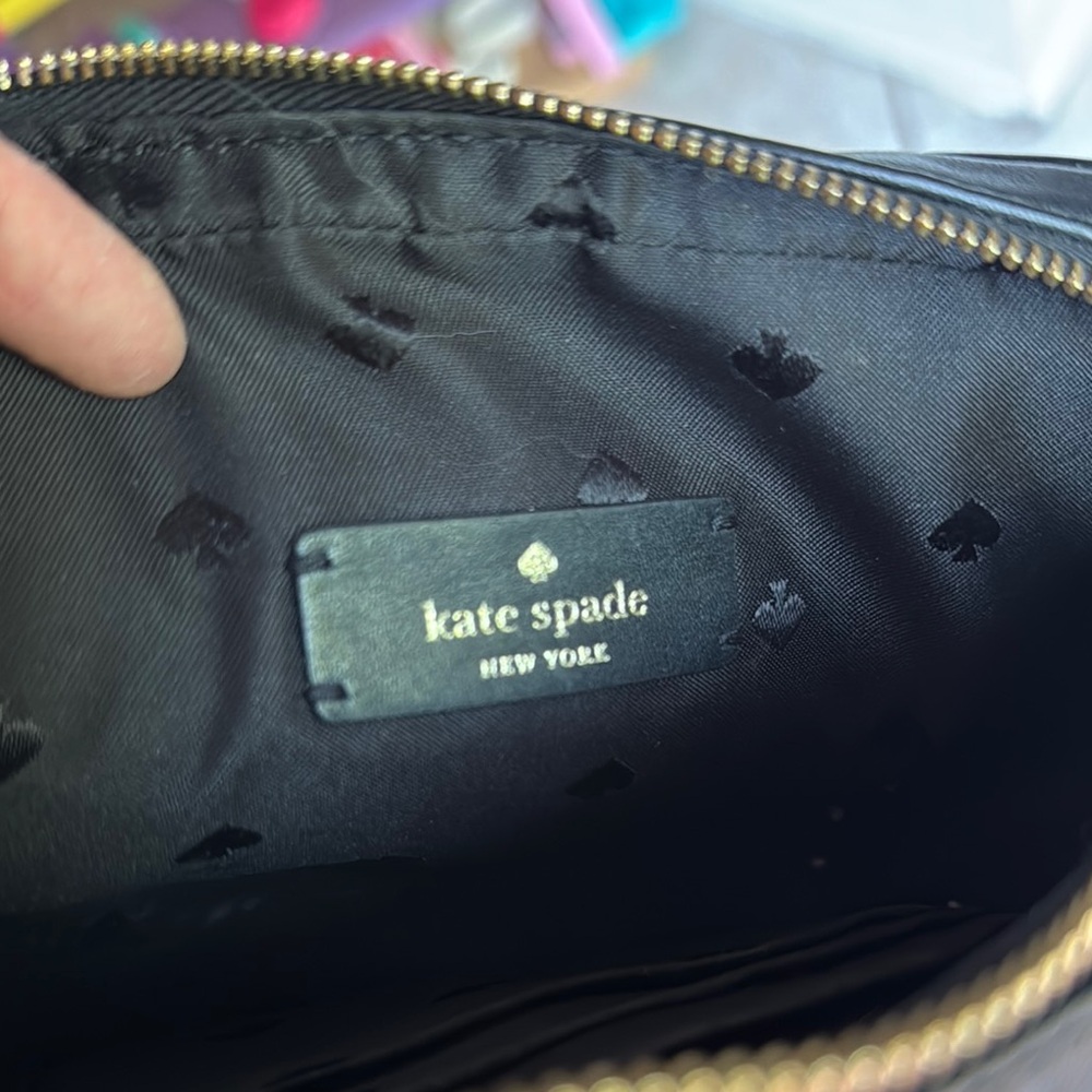 Kate Spade Black Quilted Crossbody Camera Bag - Picture 2 of 10